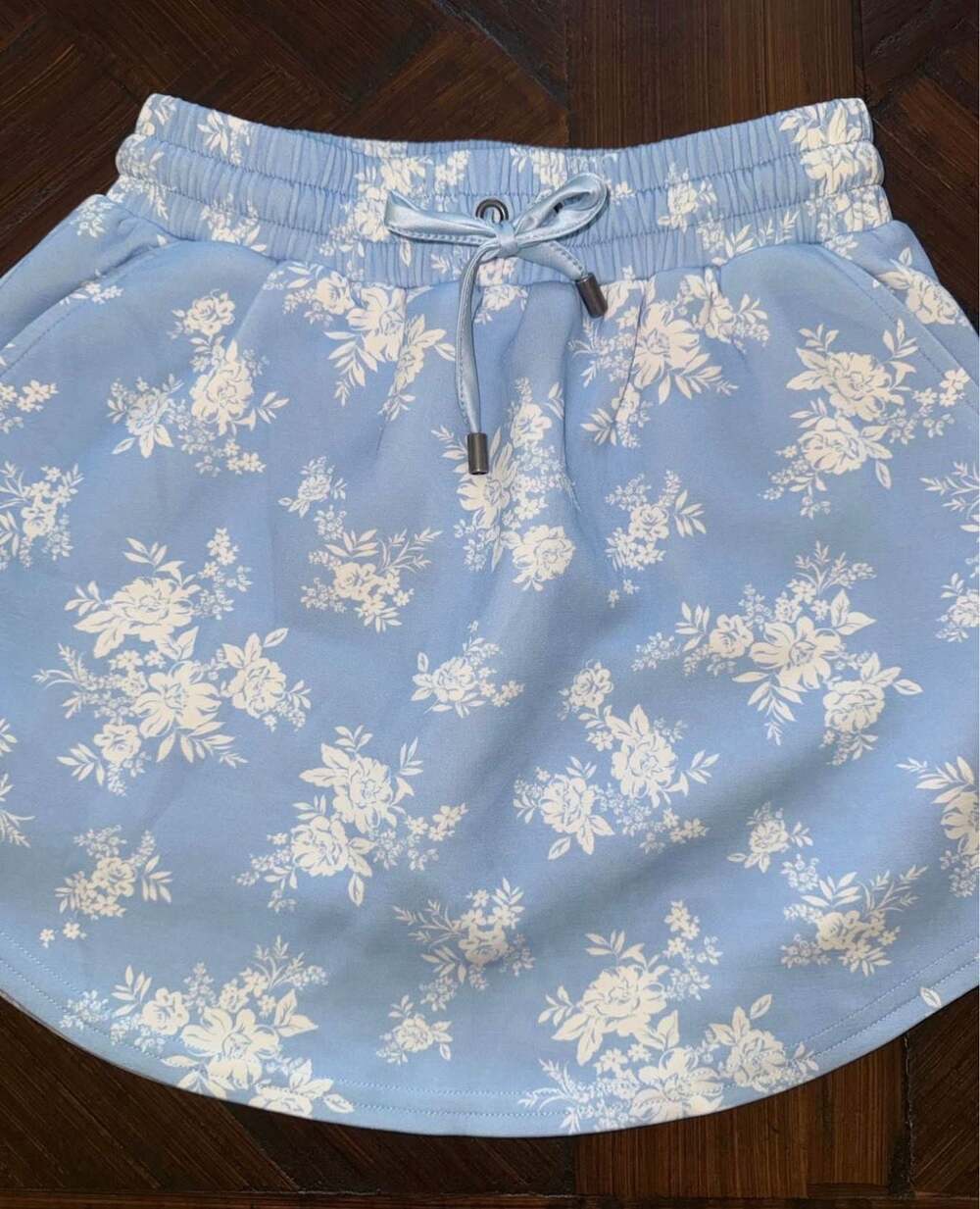 AS Revival Blue and White Floral Skort Size S